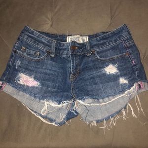 Jean shorts